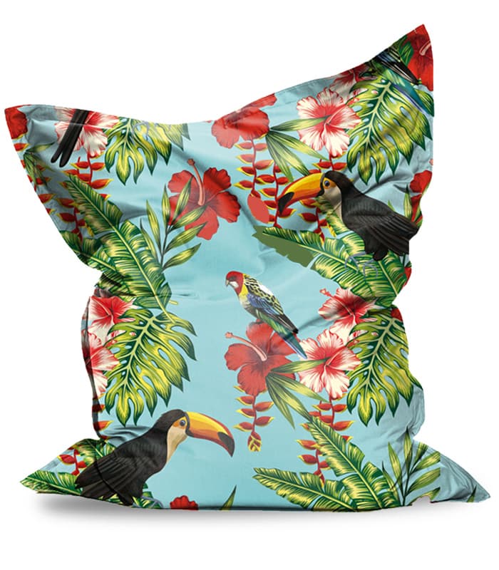 Motif Tropical birds
